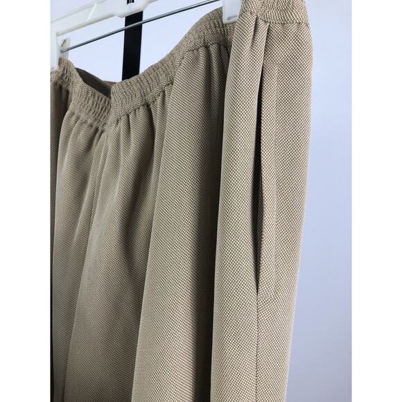 Elisabeth By Liz Claiborne Women 2Pc Pants Suit Beige Executive Office Siren 22P - Picture 5 of 12